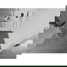 Mexen Kioto+ dušo sienelė su lentyna „Walk-in“ 90 x 200 cm, matinė, juoda - 800-090-121-70-30