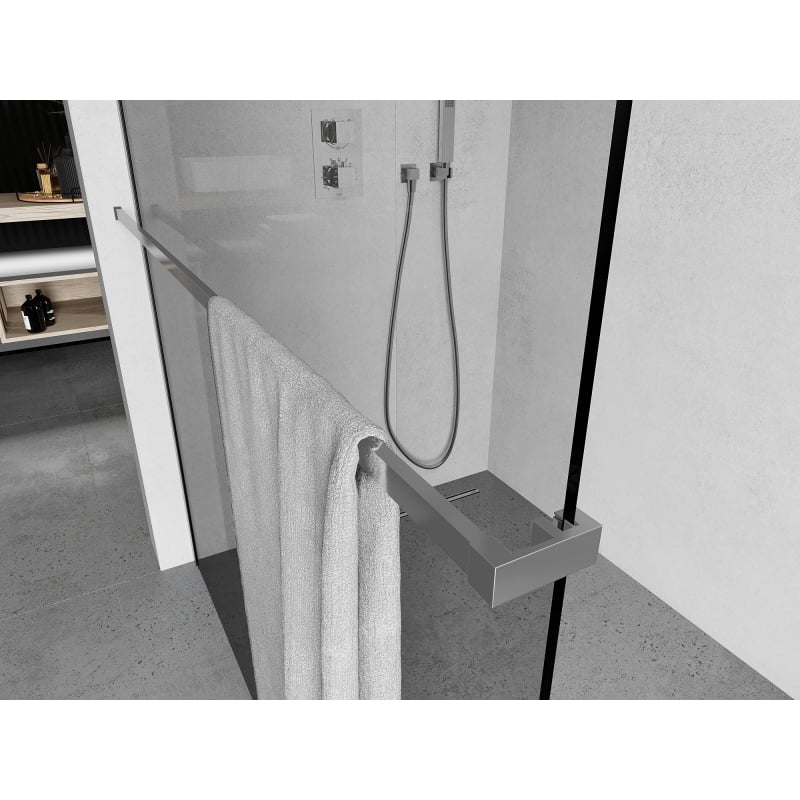 Mexen rankšluosčių laikiklis prie dušo sienelės, chromas - 800-06-01