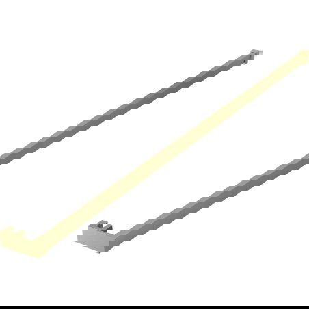 Mexen rankšluosčių laikiklis dušo sienelei, auksinis šlifuotas - 800-06-55