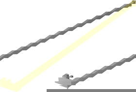 Mexen rankšluosčių laikiklis dušo sienelei, auksinis šlifuotas - 800-06-55