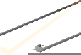 Mexen rankšluosčių laikiklis dušo sienelei, šlifuotas varis - 800-06-65