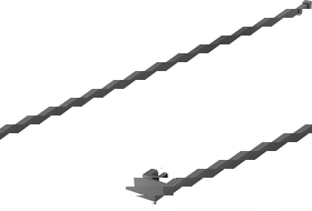 Mexen rankšluosčių laikiklis dušo sienelei, ginklo pilka šlifuota - 800-06-66