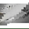 Mexen Kioto+ dušo siena su Walk-in lentyna 120 x 200 cm, permatoma/šerkšna, juoda - 800-120-121-70-35