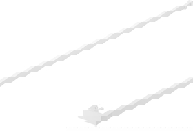 Mexen rankšluosčių laikiklis prie dušo sienelės, baltas - 800-06-20