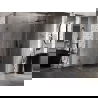 Mexen Lunar T dušo kabina, atveriama dešinė pusė, 140 x 120 cm, skaidri, šlifuota pistoletinė pilka - 834T-140-120-66-00-P