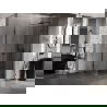 Mexen Lunar T dešinysis dušo kabinas 120 x 120 cm, permatomas, juodas - 834T-120-120-70-00-P