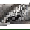 Mexen Lunar T dešinė pusė 140 x 120 cm dušo kabina, skaidri, gun metal - 834T-140-120-95-00-P
