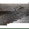 Mexen Lunar-B Duo atveriama dušo kabina 80 x 70 cm, skaidri, šepetėlio gun gray - 832-080L-070P-66-00