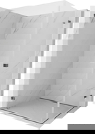 Mexen Lunar-B Duo atveriama dušo kabina 90 x 70 cm, skaidri, šlifuota ginklo pilka - 832-090L-070P-66-00