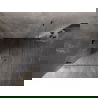 Mexen Lunar-B Duo dušo kabina mėnulio 70 x 70 cm, skaidrus, pistoletinis metalas - 832-070L-070P-95-00