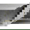 Mexen Kioto+ dušo sienelė su lentyna ir bėgeliu 100 x 200 cm, Skaidrus/Šerkšnas 8 mm, Auksinė - 800-100-121-50-35