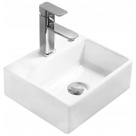 Mexen Mini antstalinis praustuvas 33 x 29 cm, baltas - 21093300