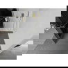 Mexen Kioto+ dušo sienelė su lentyna ir bėgeliu 70 x 200 cm, Grafito 8 mm, Auksinė - 800-070-121-50-40