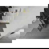 Mexen Kioto+ dušo sienelė su lentyna ir bėgeliu 70 x 200 cm, Skaidrus/Juodas raštas 8 mm, Auksinė - 800-070-121-50-70