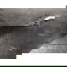 Mexen Lunar-B Duo dušo kabina su atidaromomis durimis 100 x 90 cm, skaidri, šlifuotas nikelis - 832-100L-095P-97-00