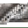 Mexen Lunar-B L atveriama dešininė dušo kabina 75 x 70 cm, permatoma, chromas - 832L-075-070-01-00-P