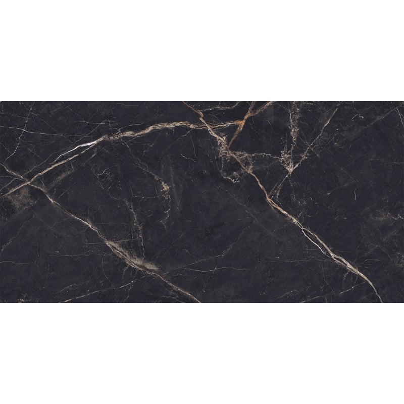 Mexen Eminet Black glazūruotas rektifikuotas G1, grindų-sienų plytelė 120 x 60 cm, aukštas blizgesys - TL201-120-060-00