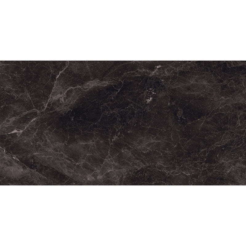 Mexen Merison Black šlifuotas blizgus G1, grindų-sienų plytelė 120 x 60 cm, aukštas blizgesys - TL203-120-060-00