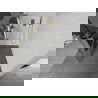 Mexen Kioto+ dušo sienelė su lentyna ir bėgeliu 140 x 200 cm, Skaidrus/Baltas raštas 8 mm, Auksinė - 800-140-121-50-97