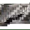 Mexen Lunar-B L dušo kabina atidaroma kairė 100 x 90 cm, permatoma, pistoletinis metalas - 832L-100-090-95-00-L