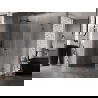 Mexen Lunar-B L prausimosi kabina kairioji 85 x 80 cm, skaidri, ginklo metalo - 832L-085-080-95-00-L