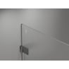 Mexen Lunar-B dušo kabina varstoma dešinė 90 x 80 cm, skaidri, ginklų metalas - 832-090-080-95-00-P