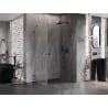 Mexen Lunar-B dušo kabina varstoma dešinė 90 x 80 cm, skaidri, ginklų metalas - 832-090-080-95-00-P