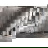 Mexen Lunar-B dušo kabina atidaroma dešinė 80 x 80 cm, permatoma, matinio nikelio - 832-080-080-97-00-P