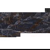 Mexen Orlo Black glazūruotas rekt. G1, grindų-sienų plytelė 120 x 60 cm, aukštas blizgesys - TL211-120-060-00