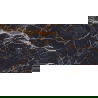 Mexen Orlo Black glazūruotas rekt. G1, grindų-sienų plytelė 120 x 60 cm, aukštas blizgesys - TL211-120-060-00