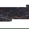 Mexen Orlo Black glazūruotas rekt. G1, grindų-sienų plytelė 120 x 60 cm, aukštas blizgesys - TL211-120-060-00