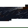 Mexen Fossil Black poliruotas rekt. G1, grindų ir sienų plytelė 120 x 60 cm, aukštas blizgesys - TL213-120-060-00