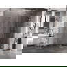 Mexen Lunar-B L Dešinysis dušo kabinos sparnas 70 x 70 cm, skaidrus, šlifuotas nikelis - 832L-070-070-97-00-P