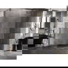 Mexen Lunar-B L dešinysis atveriamas dušo kabinas 95 x 80 cm, permatomas, šlifuotas auksas - 832L-095-080-55-00-P