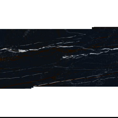 Mexen Flamingo Black glazūruotos akmens masės plytelės, grindų ir sienų, 120 x 60 cm, blizgios - TL215-120-060-00