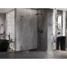 Mexen Lunar-B L dešinės pusės atveriama dušo kabina 85 x 80 cm, skaidri, šautuvo metalo spalva - 832L-085-080-95-00-P