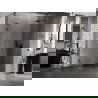 Mexen Lunar-B L dešinysis atidaromas dušo kabina 100 x 80 cm, permatomi, juoda - 832L-100-080-70-00-P