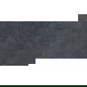Mexen Inspira Nero glazūruota akmens masės plytelė, skirta grindims ir sienoms 120 x 60 cm, matinė - TL303-120-060-06