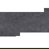 Mexen District Nero glazūruota rektifikuota plytelė G1, grindų-sienų plytelė 120 x 60 cm, matinė - TL308-120-060-03