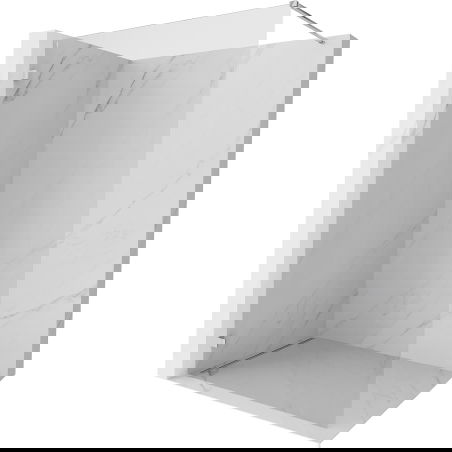 Mexen Lunar dušo siena Walk-in kairė 70 x 200 cm, skaidri 8 mm, chromas - 830-070-000-01-00-L