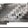 Mexen Lunar dušo sienelė Walk-in kairė 140 x 200 cm, permatoma 8 mm, chromas - 830-140-000-01-00-L