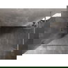 Mexen Lunar dušo sienelė Walk-in kairė 70 x 200 cm, skaidri 8 mm, šepečiu valytas nikelis - 830-070-000-97-00-L