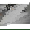 Mexen Kioto pastatoma dušo sienelė 100 x 200 cm, Šerkšnas 8 mm, Chromo - 800-100-002-01-30