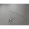 Mexen Lunar dušo sienelė Walk-in dešinė 70 x 200 cm, permatoma 8 mm, chromas - 830-070-000-01-00-P