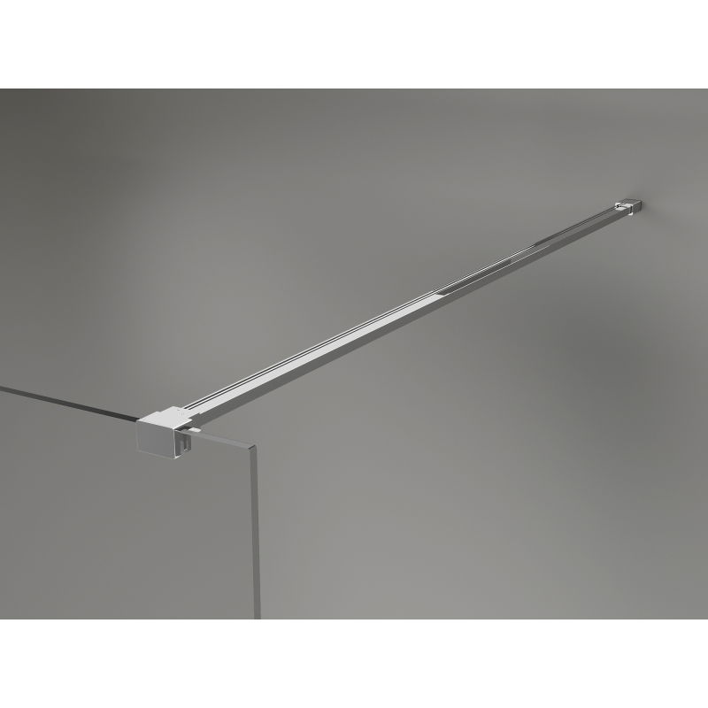 Mexen Lunar dušo siena Walk-in dešinė 80 x 200 cm, skaidri 8 mm, chromas - 830-080-000-01-00-P