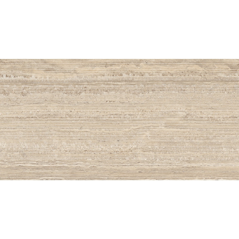 Mexen Neo Travertino Liner Natural glazūruotos rektifikuotos G1 grindų ir sienų plytelės 120 x 60 cm, matinės
