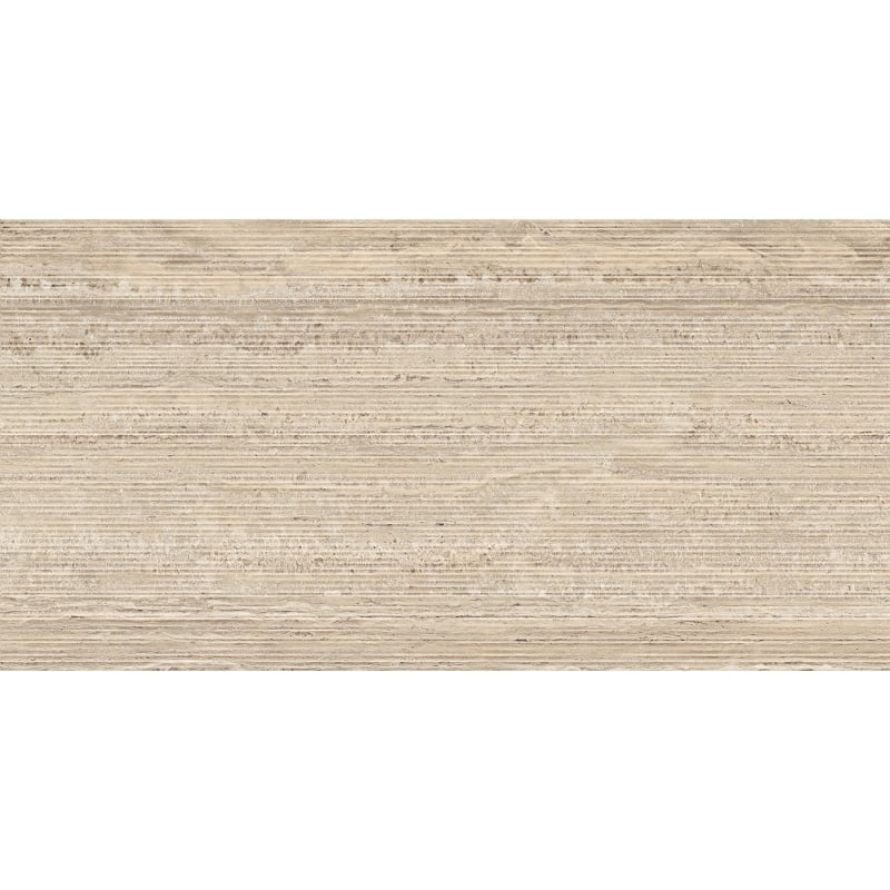 Mexen Neo Travertino Liner Naturalus, glazūruotos plytelės, 120 x 60 cm, matinis - TL302-120-060-05