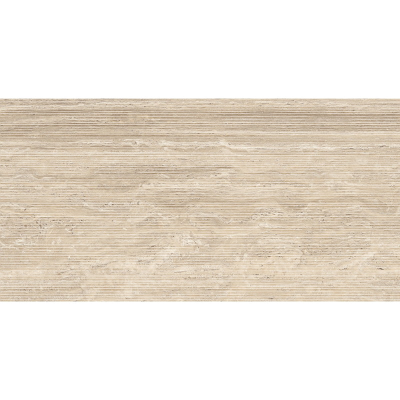Mexen Neo Travertino Liner Natural glazūruotos rektifikuotos G1 grindų ir sienų plytelės 120 x 60 cm, matinės