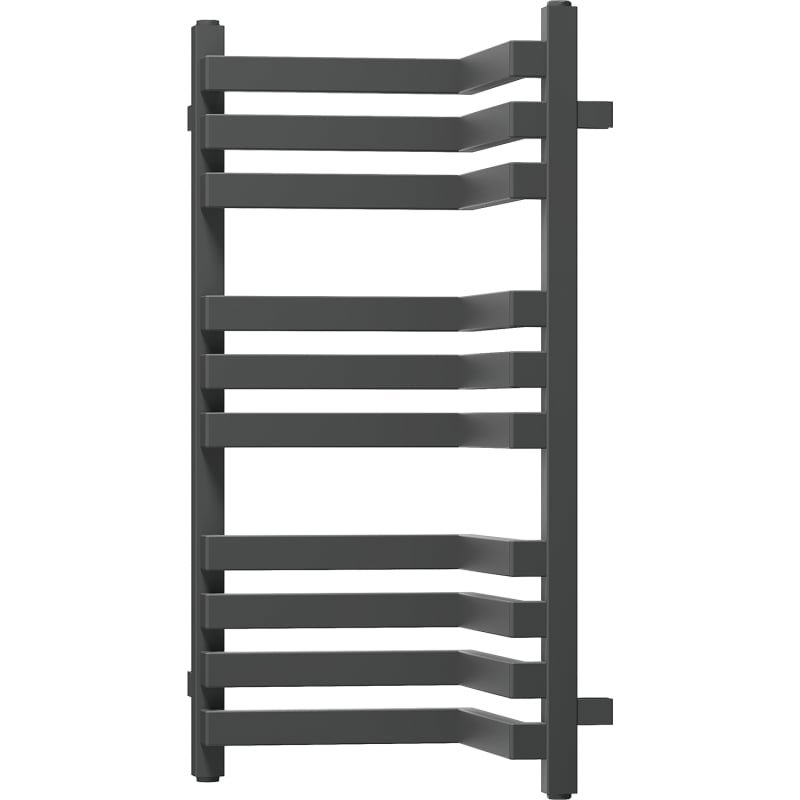 Mexen Loop vonios radiatorius 750 x 375 mm, 413 W, antracitas - W129-0750-350-00-66