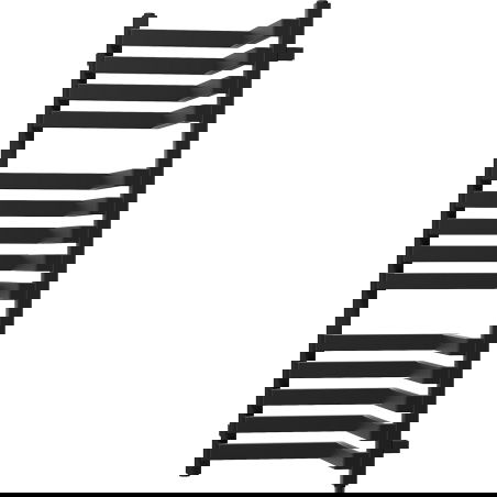 Mexen Loop vonios kambario kampinis radiatorius 1000 x 375 mm, 572 W, juodas - W129-1000-350-00-70